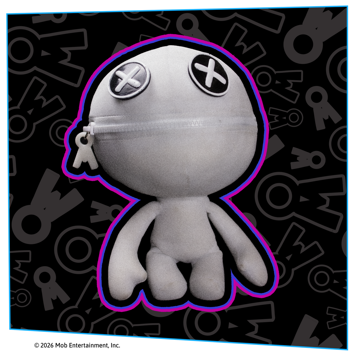 BLANKY BLANKZ 2-in-1 Reversible 14” Plush